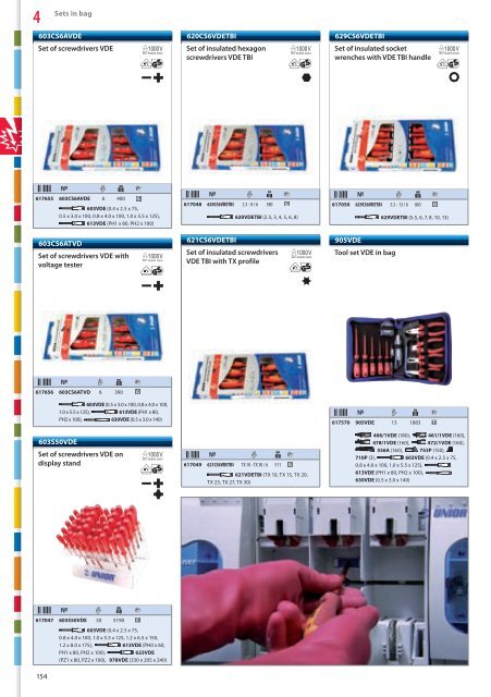 Hand tools catalogue - Unior