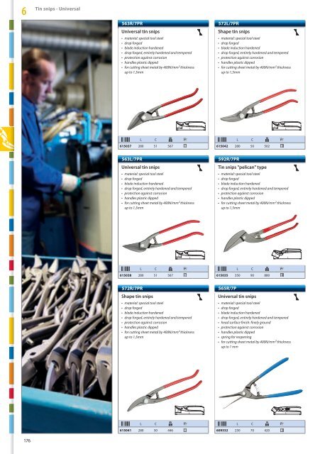 Hand tools catalogue - Unior