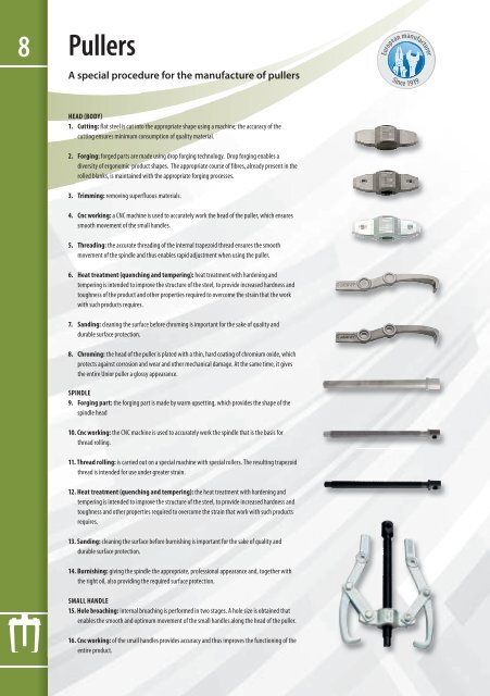 Hand tools catalogue - Unior