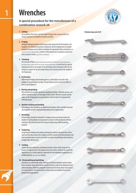 Hand tools catalogue - Unior