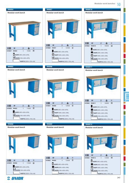 Hand tools catalogue - Unior