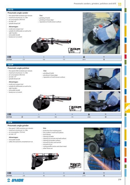 Hand tools catalogue - Unior