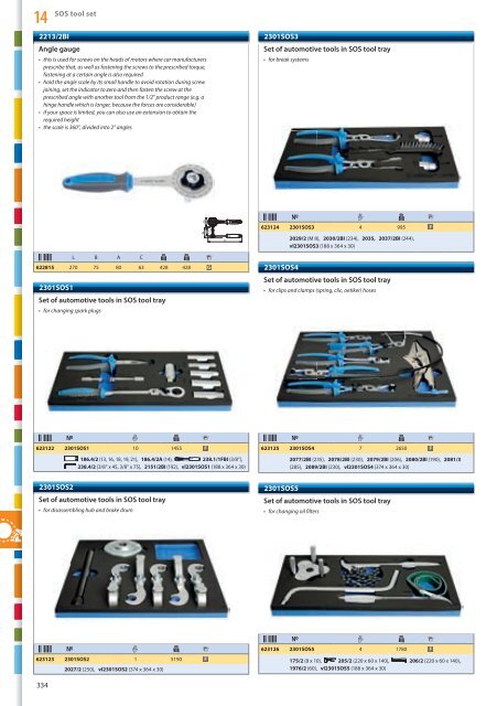 Hand tools catalogue - Unior