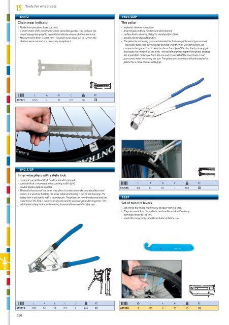 Hand tools catalogue - Unior