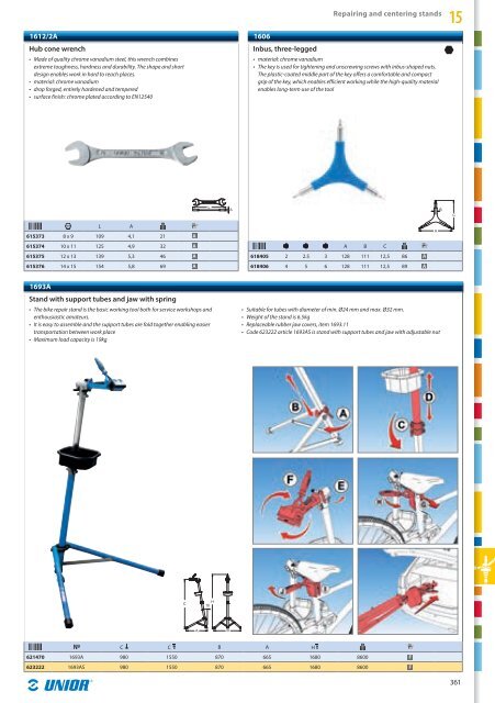 Hand tools catalogue - Unior