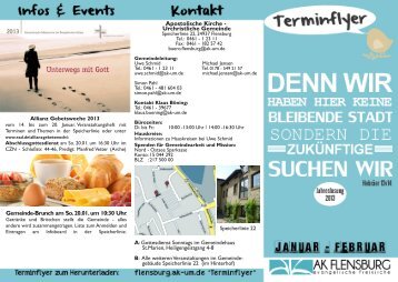 Terminflyer AK Januar - Februar 2013_INTERNET.pdf - Urchristliche ...