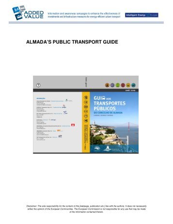 ALMADA'S PUBLIC TRANSPORT GUIDE - Added Value