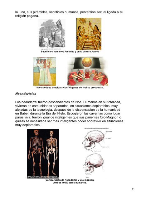 La Pre-Historia Segun La Biblia - Webgarden