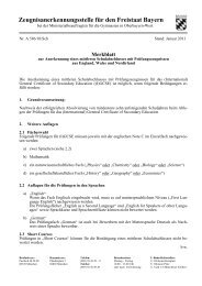 Zeugnisanerkennungsstelle für den Freistaat Bayern