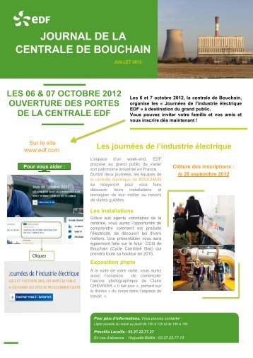 La lettre externe n°1 juillet 2012 - EdF