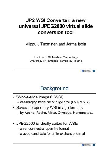 JP2 WSI Converter