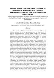 Sistem Usahatani Tanaman Sayuran di Indonesia - Balai Penelitian ...