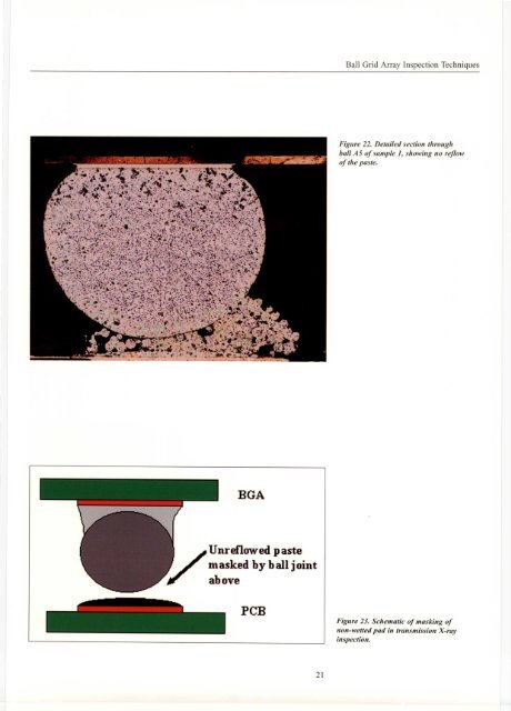 An Investigation Into Ball Grid Array Inspection Techniques