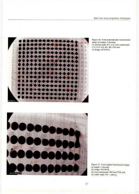 An Investigation Into Ball Grid Array Inspection Techniques