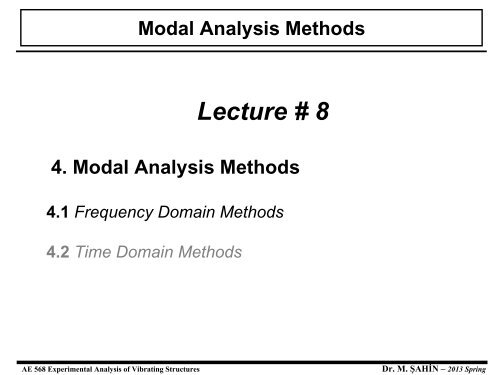 modal-analysis-methods