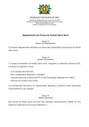 Regulamento de Provas de Pistola Sport 9mm - Federação ...