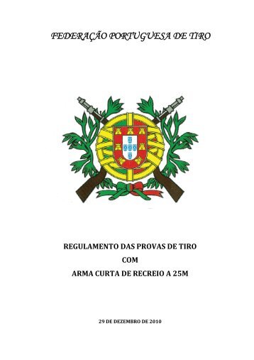 Armas Curtas de Recreio a 25m - FPT