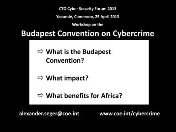 Budapest Convention on Cybercrime