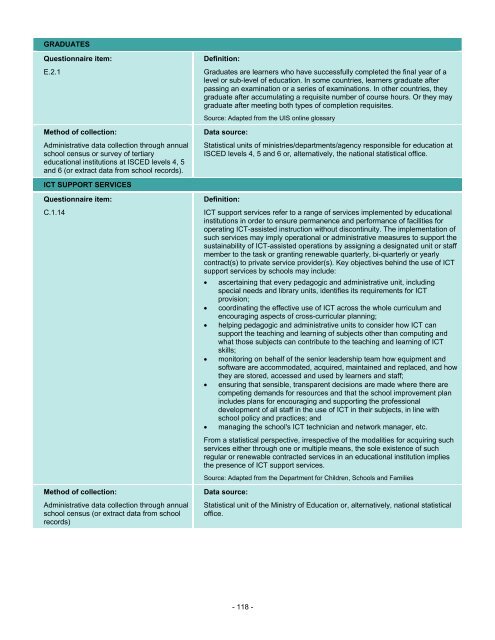 Guide to measuring information and ... - unesdoc - Unesco