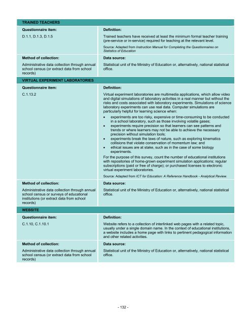 Guide to measuring information and ... - unesdoc - Unesco