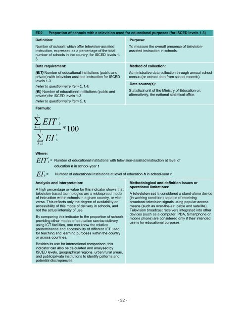 Guide to measuring information and ... - unesdoc - Unesco