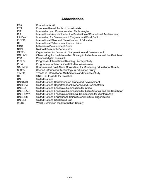 Guide to measuring information and ... - unesdoc - Unesco