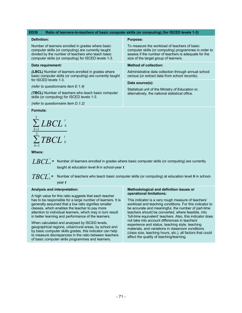 Guide to measuring information and ... - unesdoc - Unesco