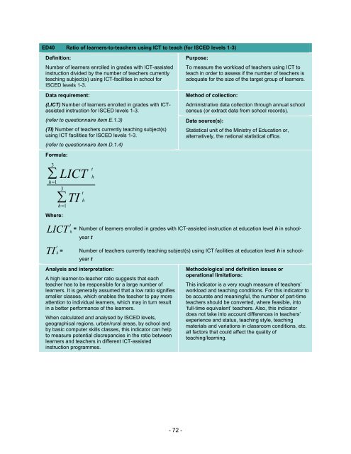 Guide to measuring information and ... - unesdoc - Unesco