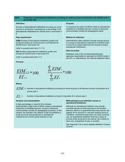 Guide to measuring information and ... - unesdoc - Unesco