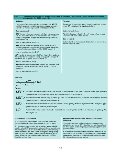 Guide to measuring information and ... - unesdoc - Unesco