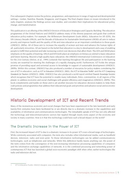 Transforming education: the power of ICT policies - Commonwealth ...