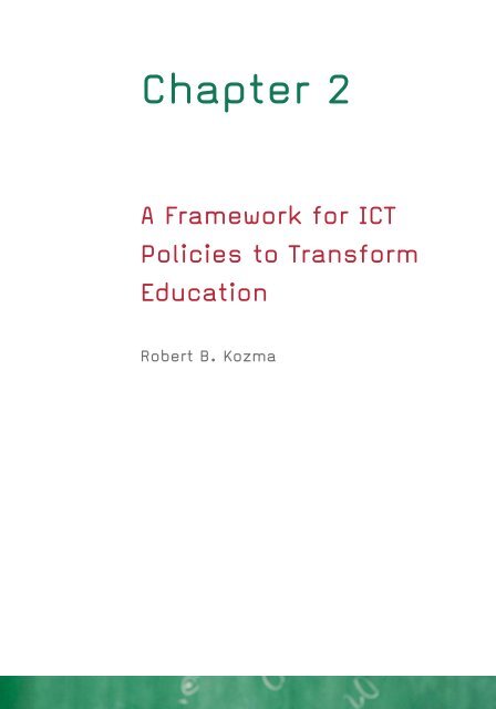 Transforming education: the power of ICT policies - Commonwealth ...