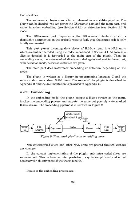 MASTER THESIS Video Watermarking - Computer Graphics Group ...