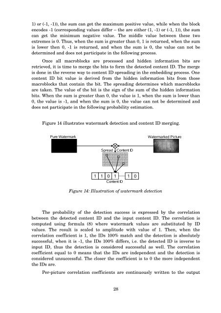 MASTER THESIS Video Watermarking - Computer Graphics Group ...