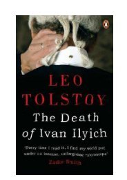 The Death of Ivan Ilyich - Knox Centre for Ministry and Leadership