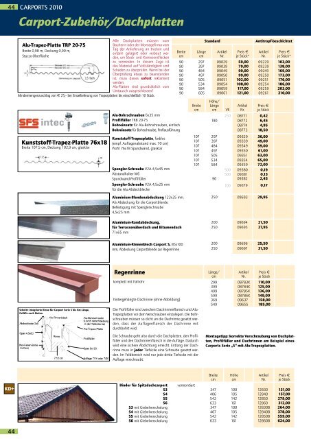 2010 Carports - Scheerer