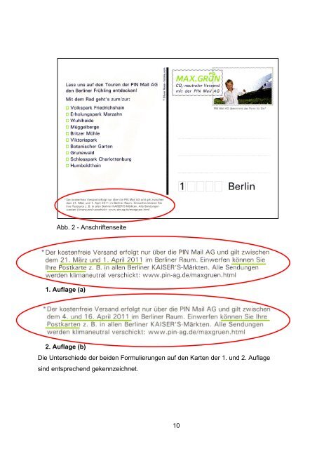 Sammler der PIN Mail Nr. 1/2011 - Pin-mail-online.de