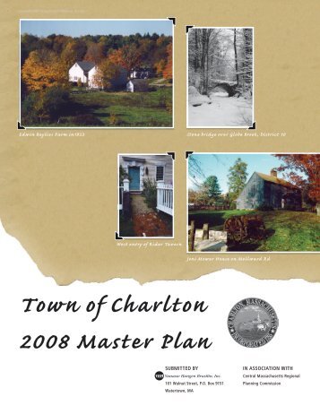 Town of Charlton 2008 Master Plan
