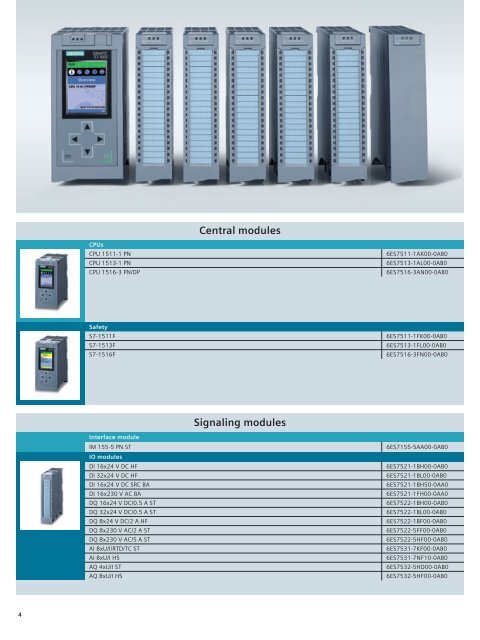 SIMATIC S7-1500 plus TIA Portal - Siemens