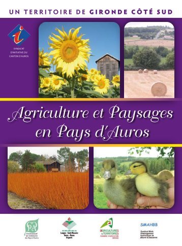 Agriculture et Paysages en Pays d'Auros - Syndicat d'Initiative du ...