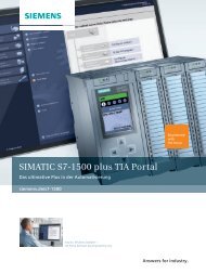 SIMATIC S7-1500 plus TIA Portal - Siemens