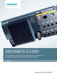 SINAMICS G120D - Siemens