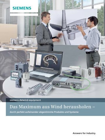 Das Maximum aus Wind herausholen ? - Siemens