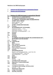 Notationen der SWD-Sachgruppen