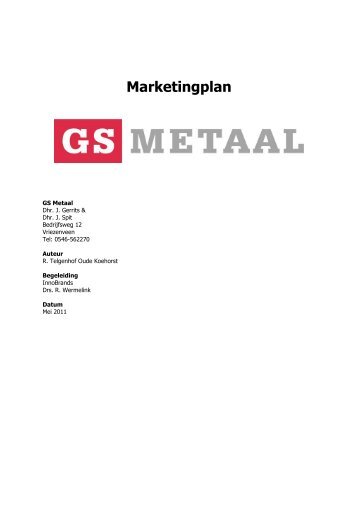 Marketingplan GS Metaal.pdf