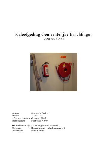 4. Scriptie SEdeGooijer 110607.pdf - Saxion Hogescholen