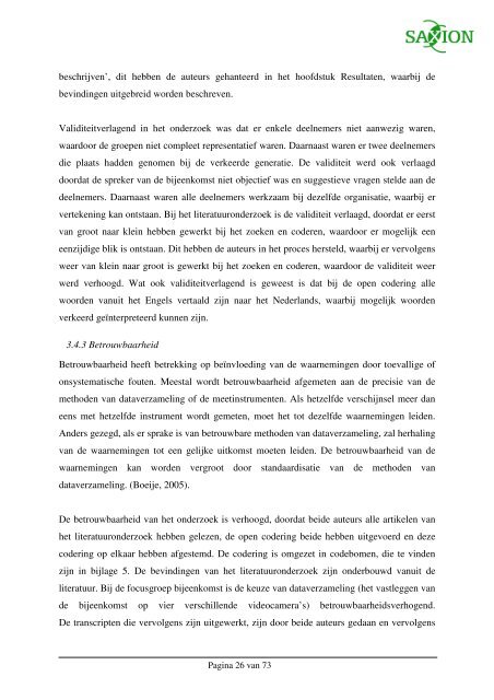 Generatiegericht of levensfasegericht? - Saxion Hogescholen