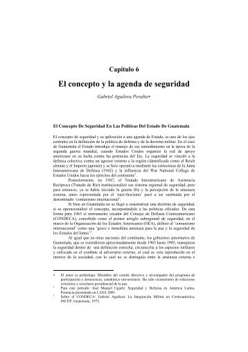 Capitulo 6 El concepto y la agenda de seguridad - DCAF