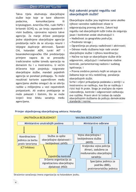 Intelligence Services - DCAF