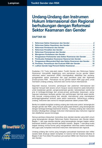 2 Reformasi Sektor Kepolisian dan Gender - DCAF